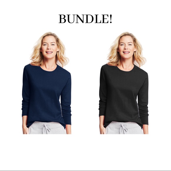 Hanes Tops BUNDLE - Picture 1 of 5